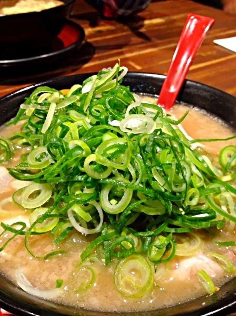 うま屋の特製ラーメン@九条ねぎを好きなだけ❤|舞さん