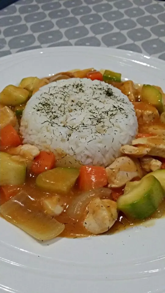 pollo al curry|Rebecaさん