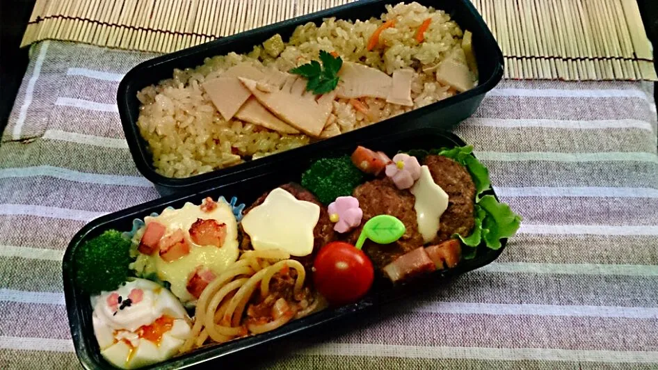 Snapdishの料理写真:【不器用ママのお弁当：息子編】|かおりさん