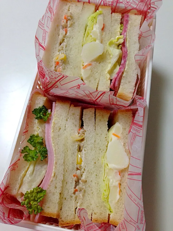 Snapdishの料理写真:4/10 長女弁当|Mikaさん