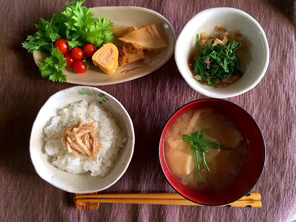 Snapdishの料理写真:ホッと一息(#^.^#)朝ごはん🎵|Bちゃんさん