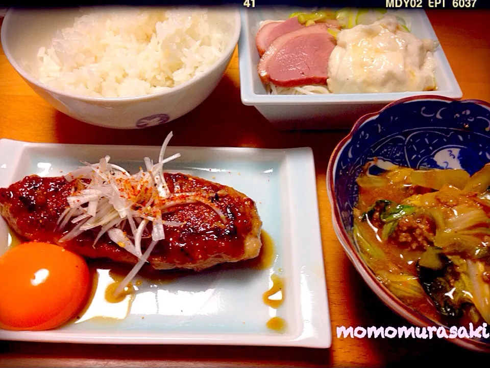 ふっくら山芋ときのこ、お豆腐入り 鶏つくね|ももさん