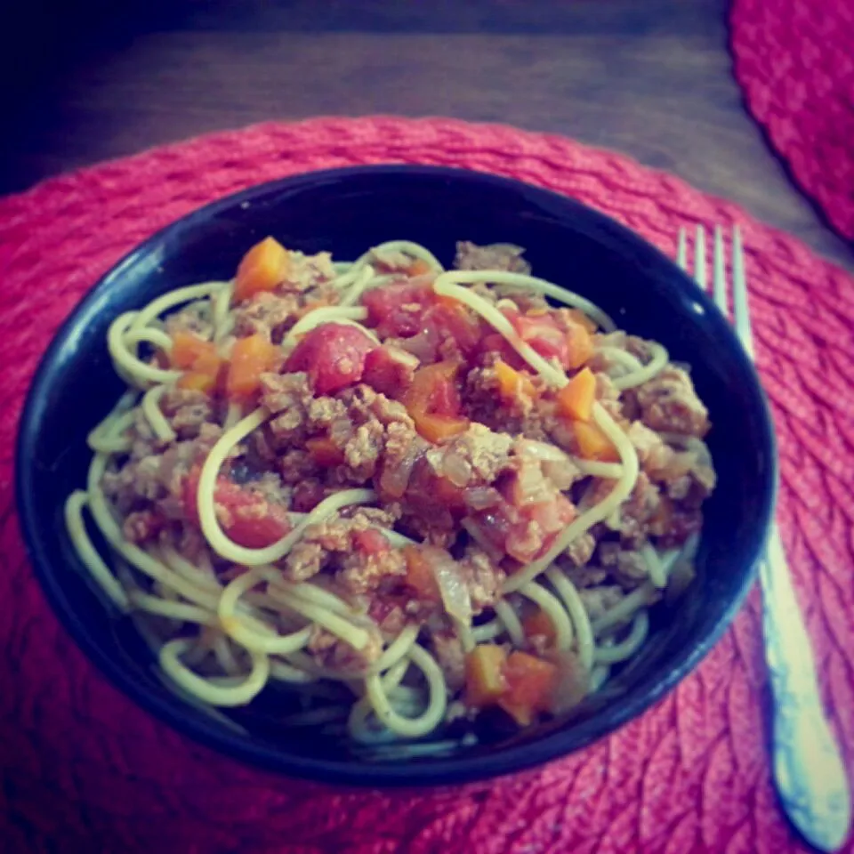 Spaghetti alla bolognese (vegan|Sandrokan972さん