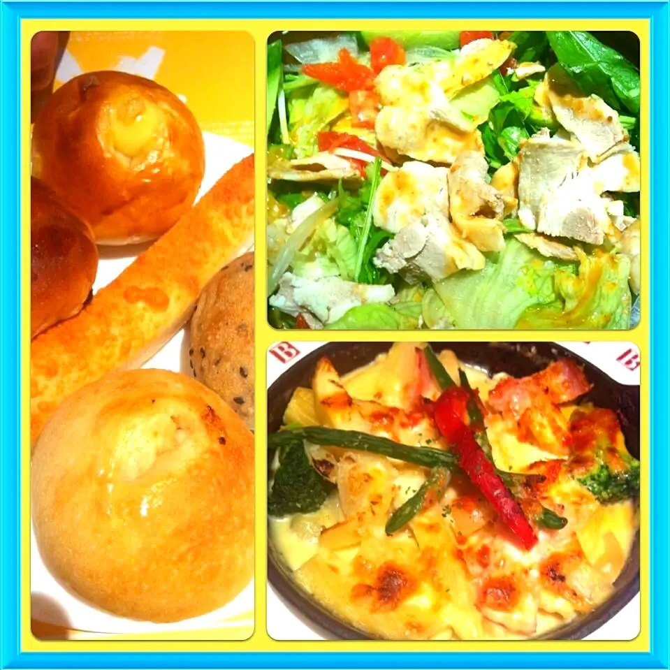 lunch set  at BAQET   breads are eat all u can ：))|mommy louさん