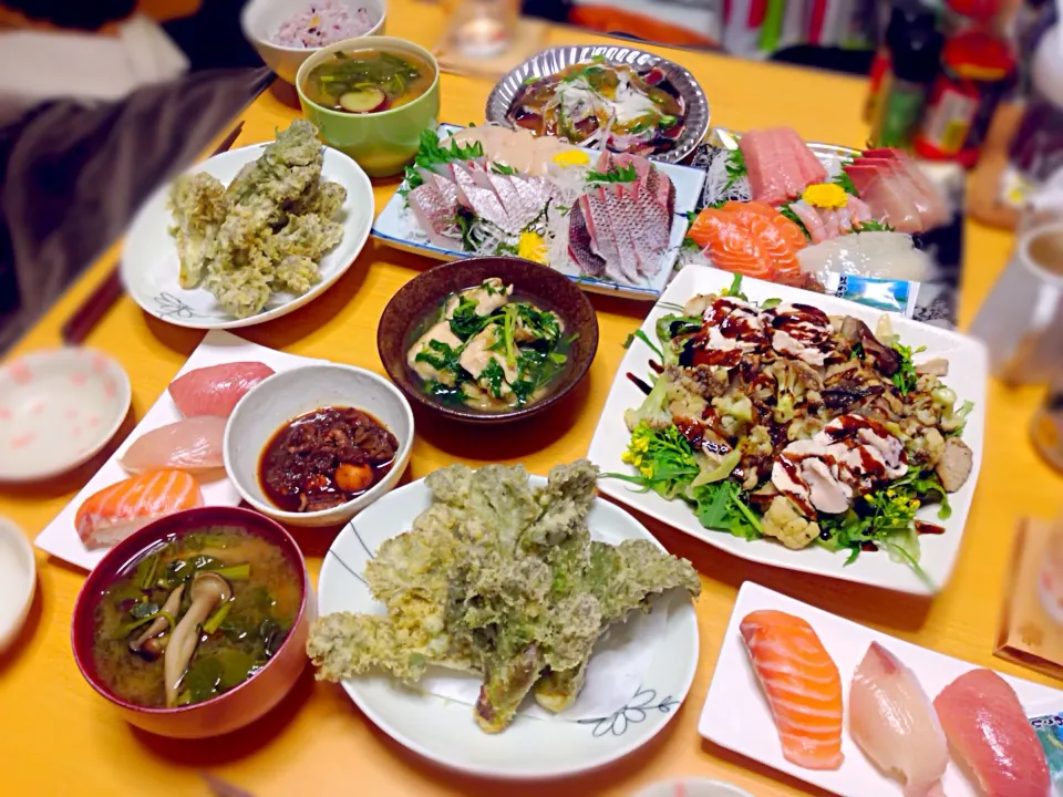 メインはたらの芽天！な晩ご飯〜|あいあいさん