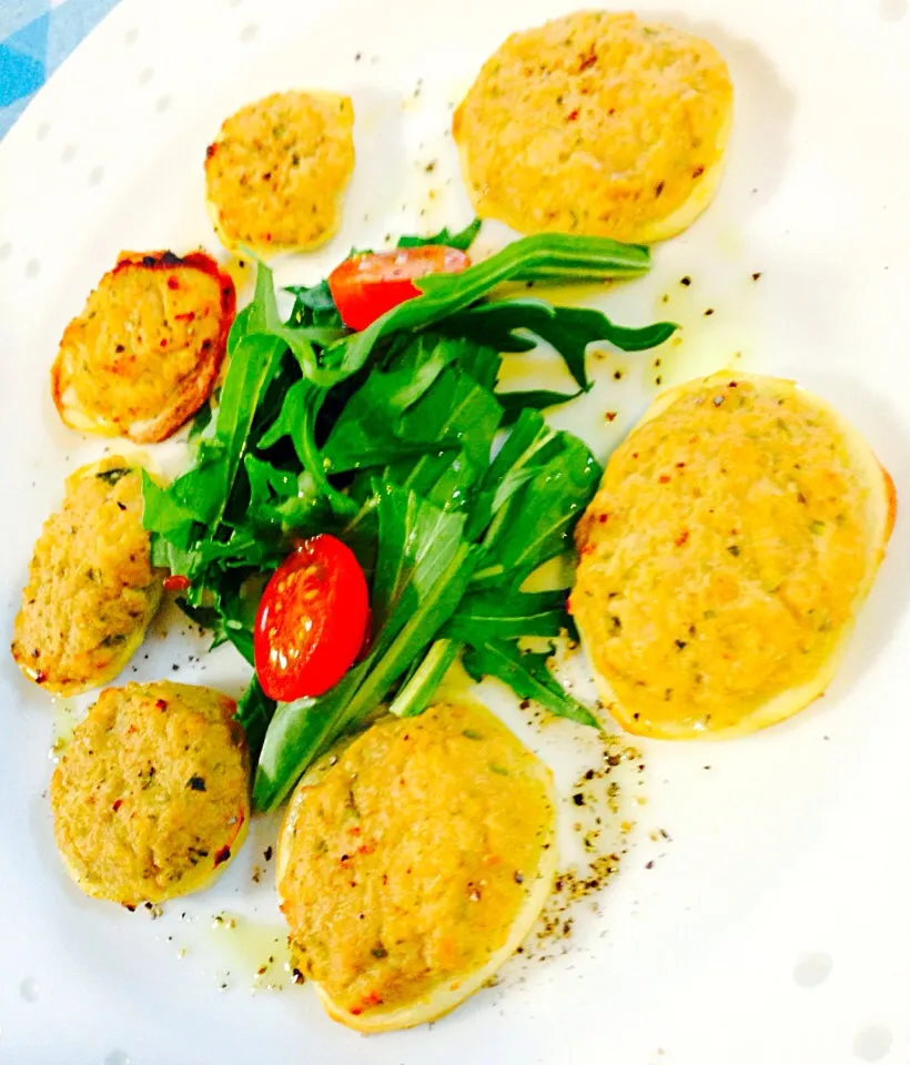 patate con pesto di melanzane e tonno|antonio scottoさん