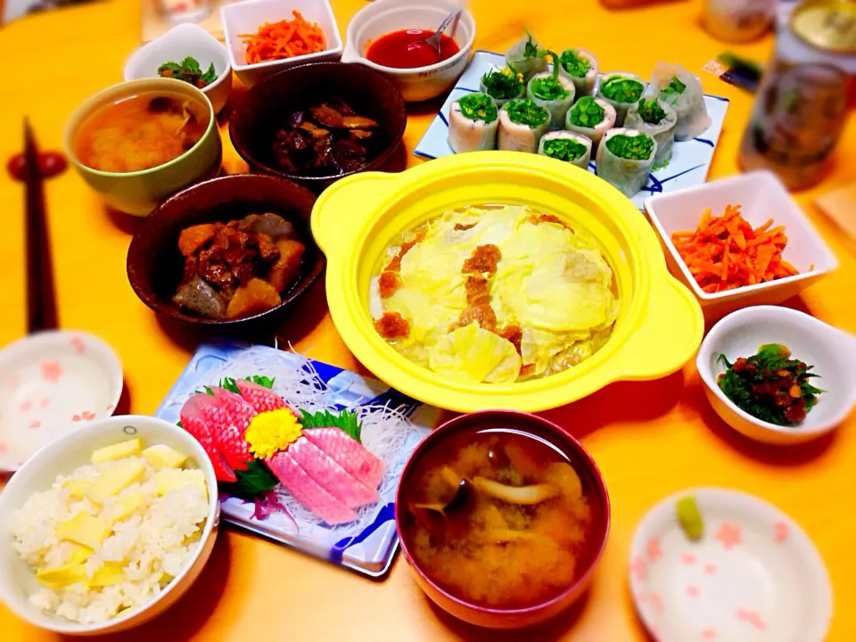 白菜と豚肉の重ね蒸し醤油麹ダレ定食〜|あいあいさん