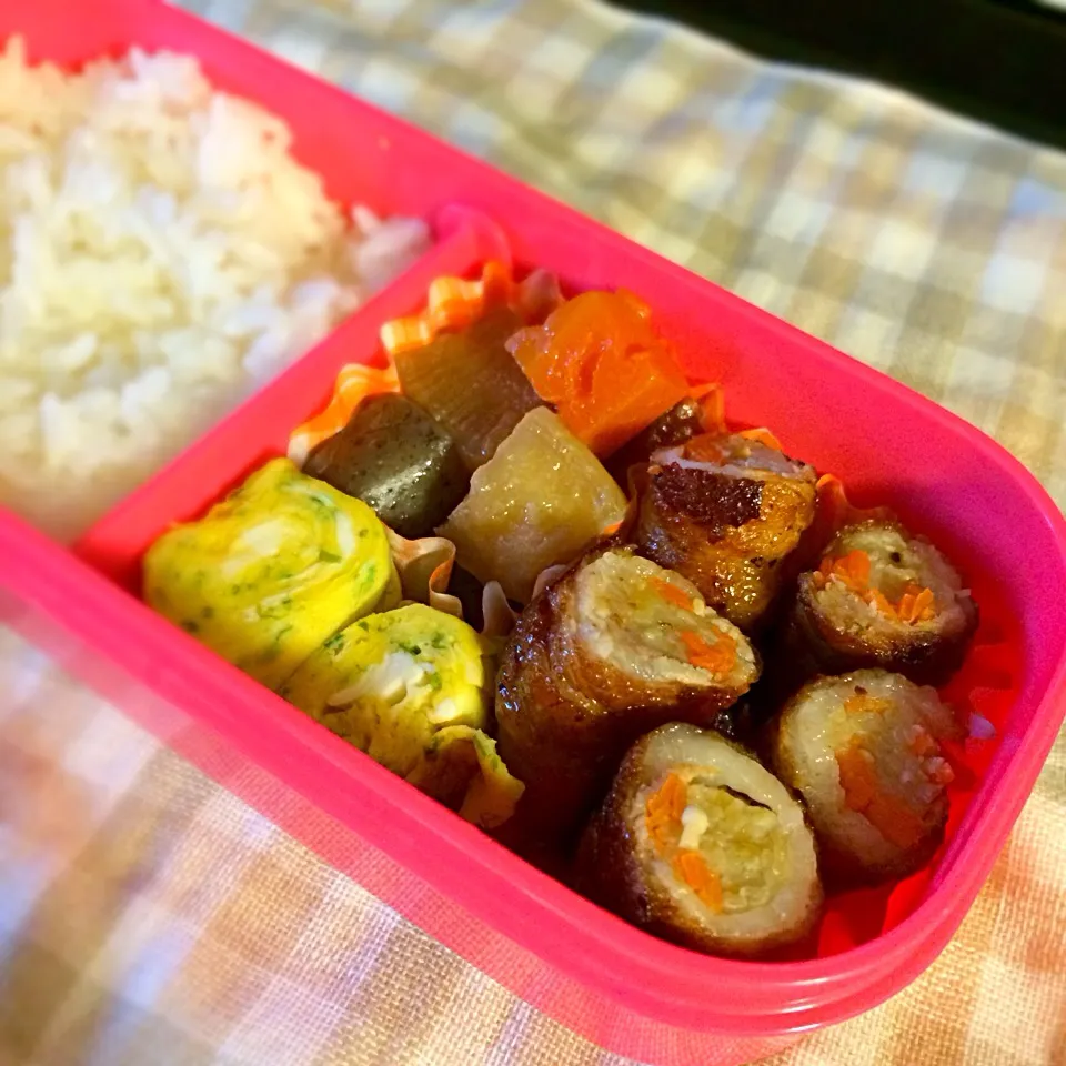 Snapdishの料理写真:お弁当 高1娘用🎵|nananorimamさん