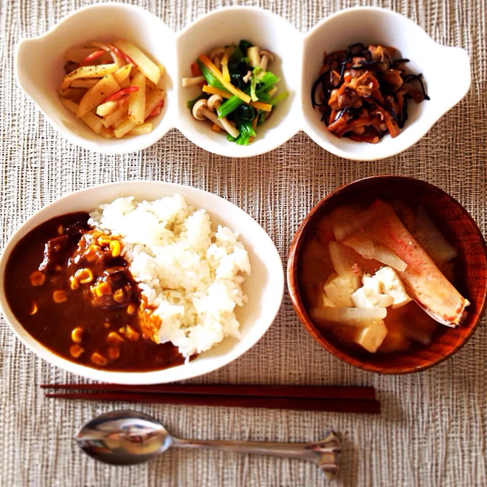 カレーとおばんざいランチ|ゆみこさん