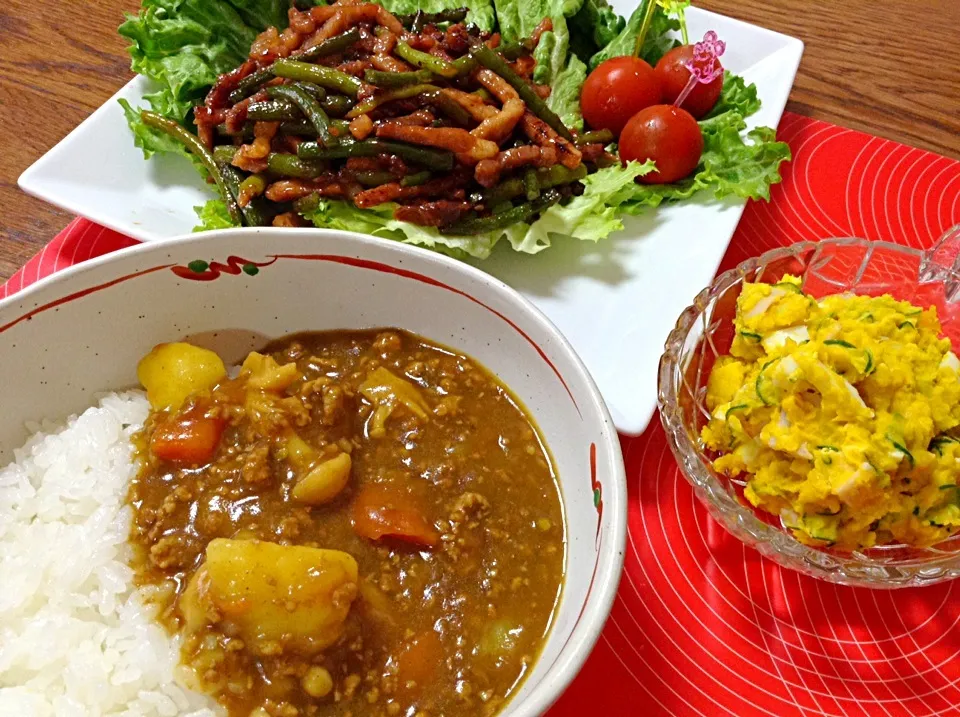 カレーのお供に かぼちゃサラダ|Nakanishi  Shihokoさん