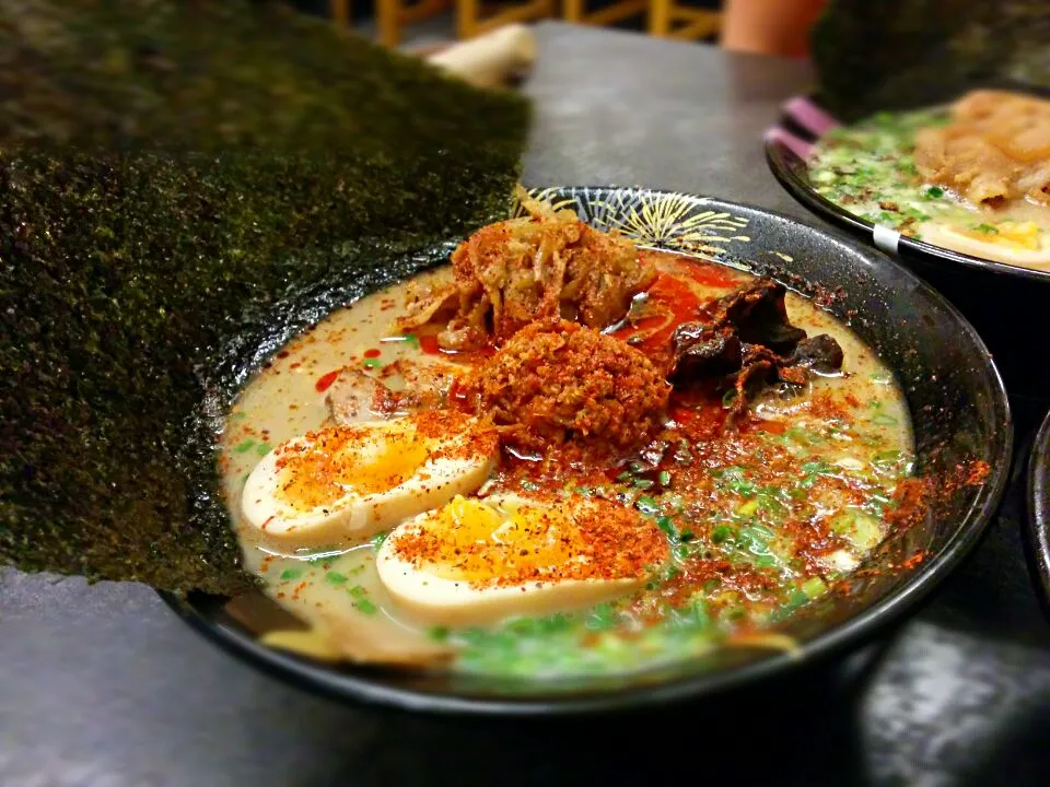 Snapdishの料理写真:keisuke ramen, summer edition|Ernさん