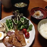 Snapdishの料理写真:豚味噌焼き|Manamiさん