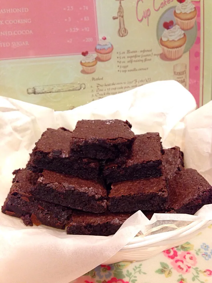 Fudgy Brownies|chef baobao from Singaporeさん