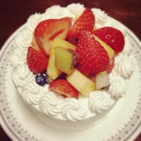 Snapdishの料理写真:birthdaycake|miniさん