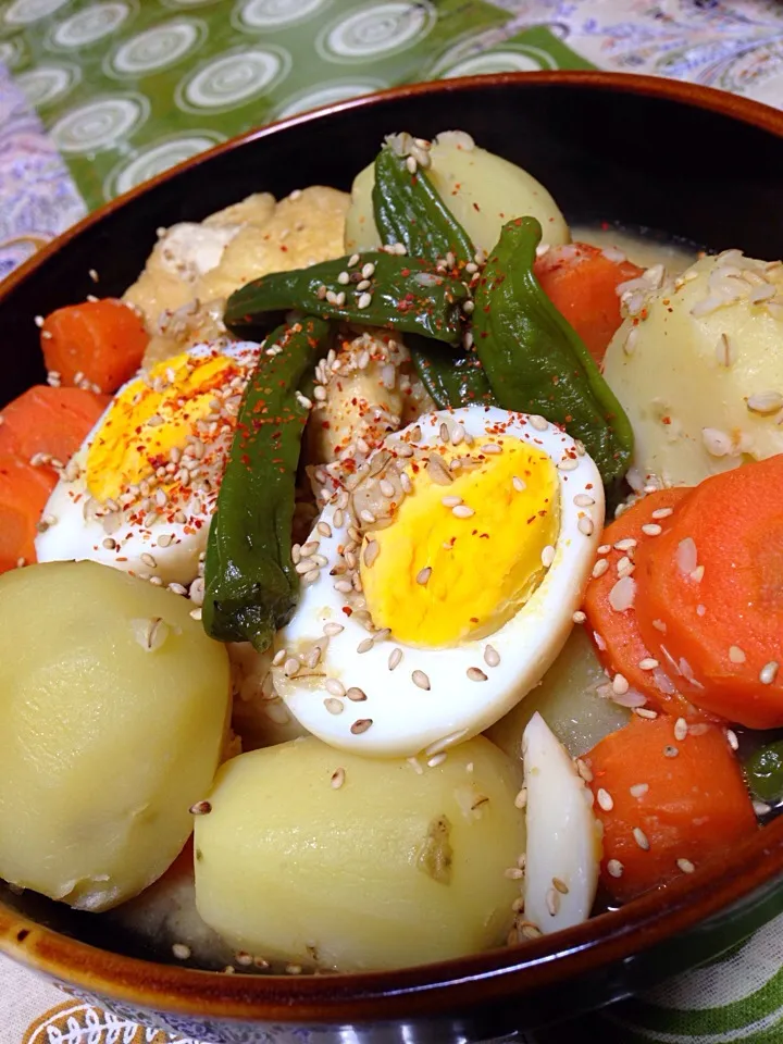 麹味噌のゴロゴロ煮|はるさん