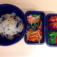 Snapdishの料理写真:中学男子のお弁当|sunfutureさん