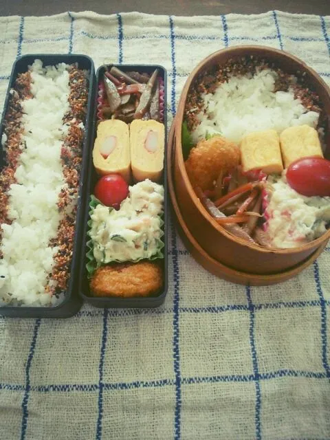 彼弁当&自分弁当|まいぱんさん