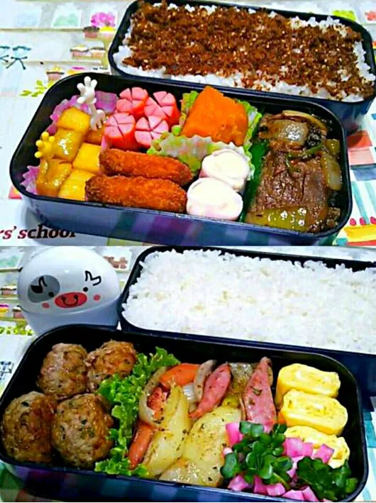 男子高校生お弁当(過去弁)|maichyoさん