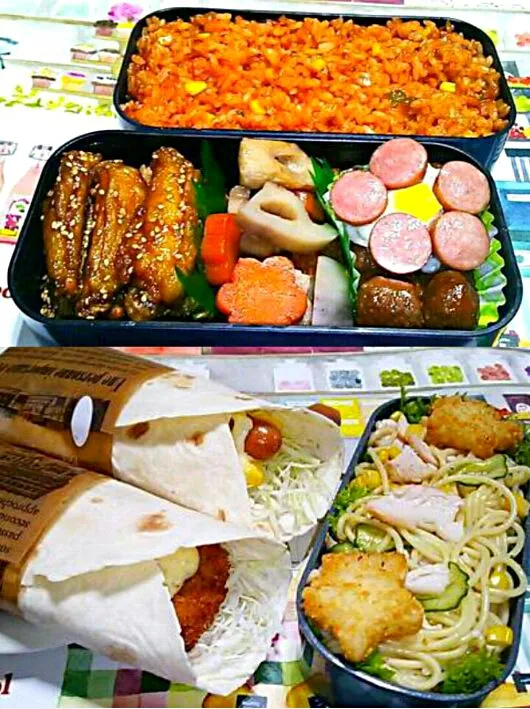 男子高校生お弁当(過去弁)|maichyoさん