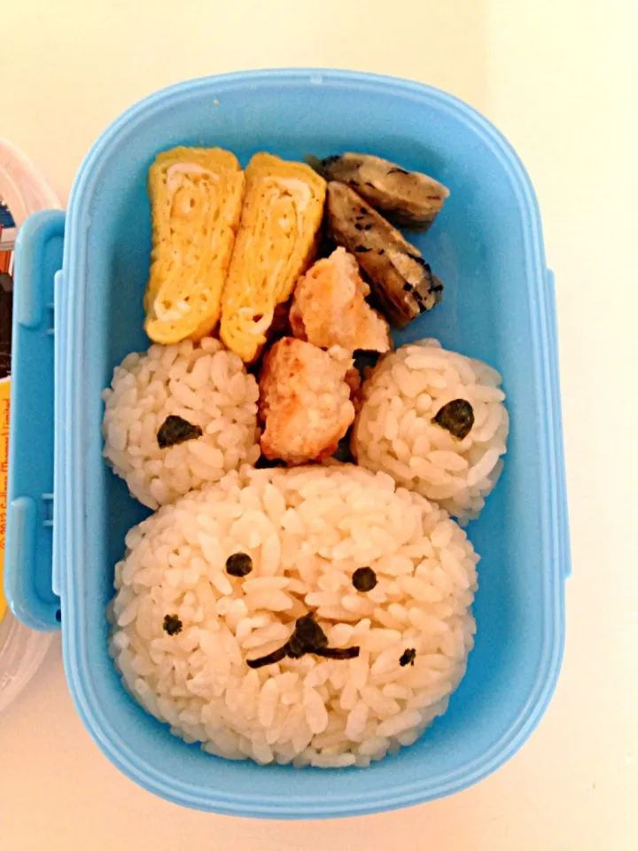 Snapdishの料理写真:手抜き弁当|あこさん