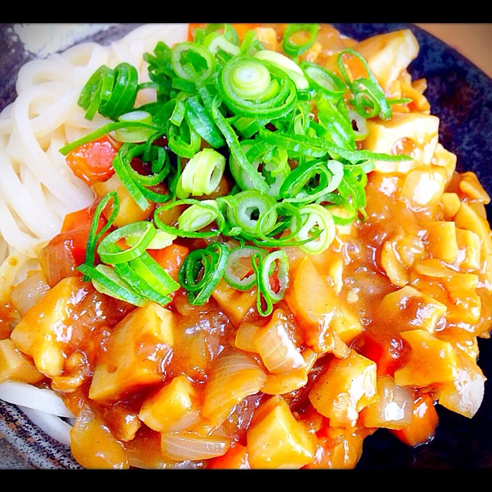 昆布つゆを使って和風カレーあんかけうどん💗|ともきーた (伊藤 智子)さん