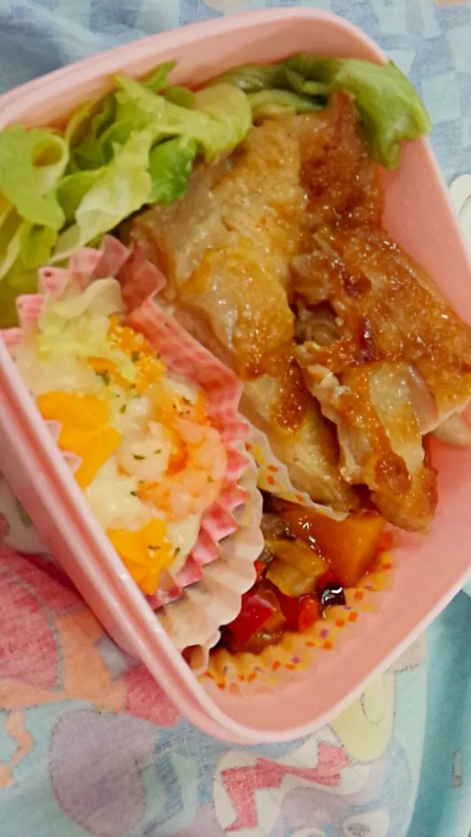 Snapdishの料理写真:今日のお弁当(っ´ω`c)|まさねこさん