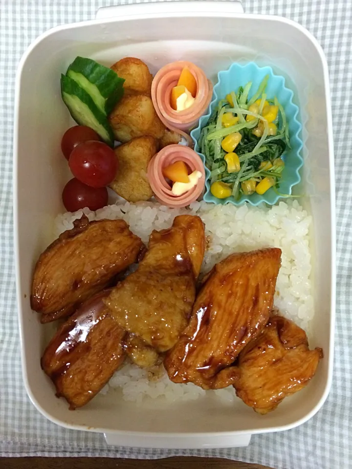 Snapdishの料理写真:4/11お弁当|ともさん