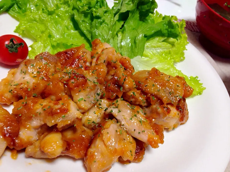 さくちんさんの料理 簡単 鶏胸肉の味噌マヨ焼き🎶|Yukiさん