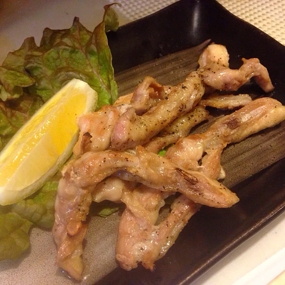 鶏ネック焼き|天城心中さん