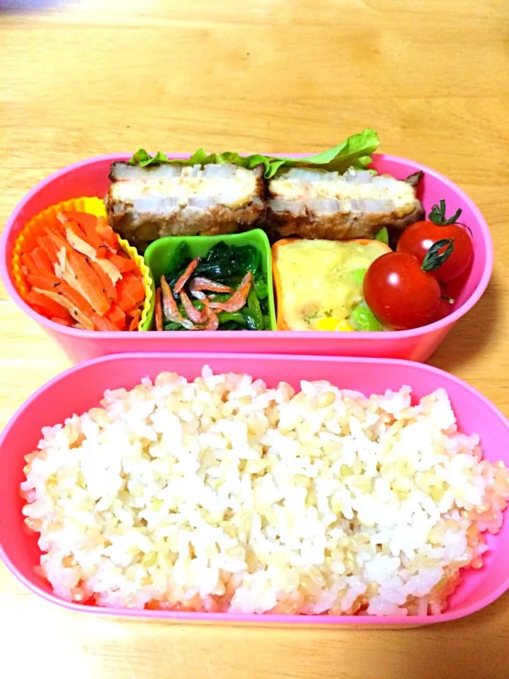 Snapdishの料理写真:4/11お弁当|かいじゅう☆さん