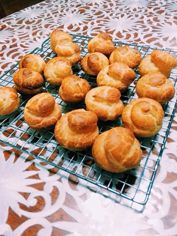 Vanilla choux pastries|hurul | 후룰さん