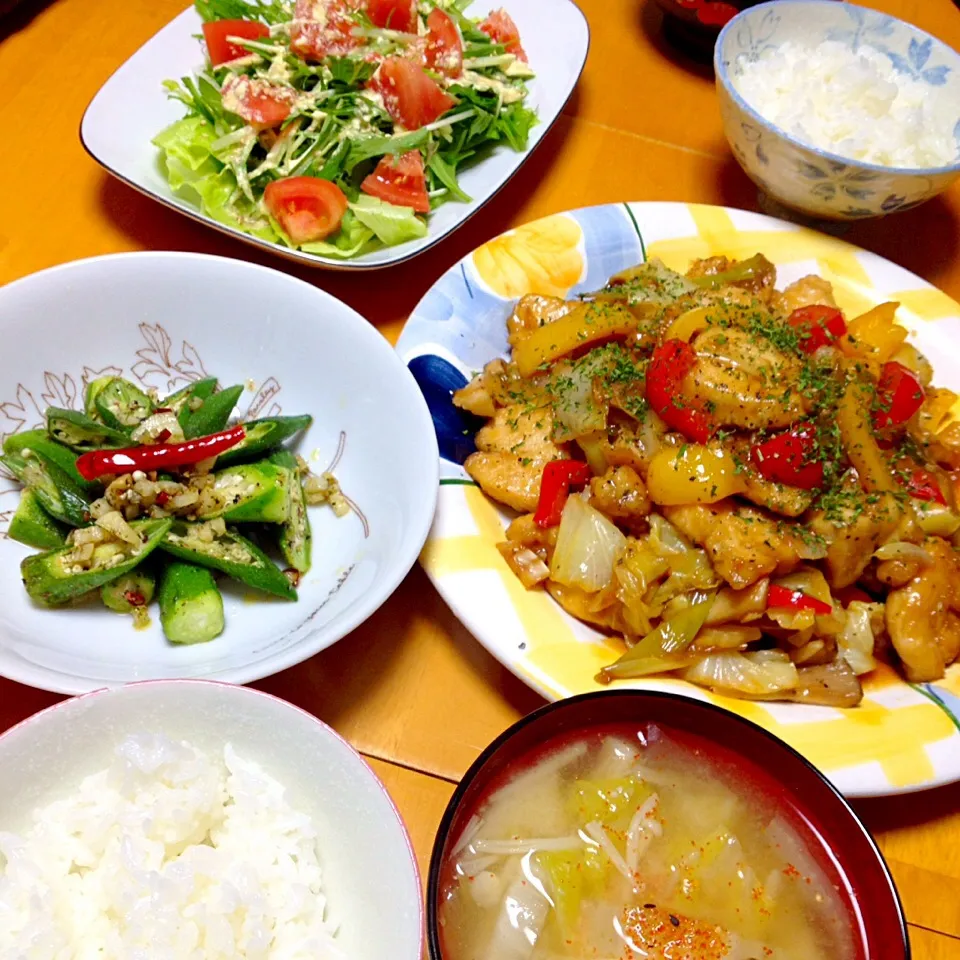 今日の晩御飯|カウンター嬢さん