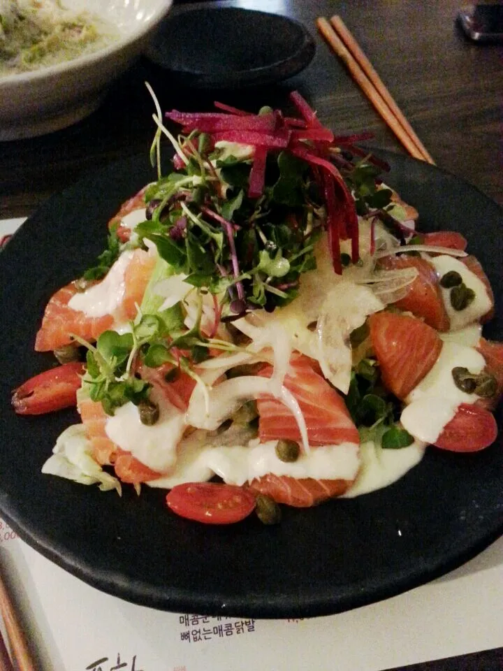 salmon salad|Sujinさん