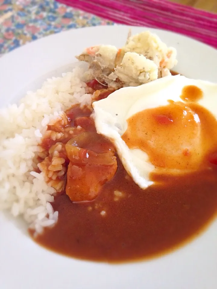 Snapdishの料理写真:トマトカレー|sachiさん