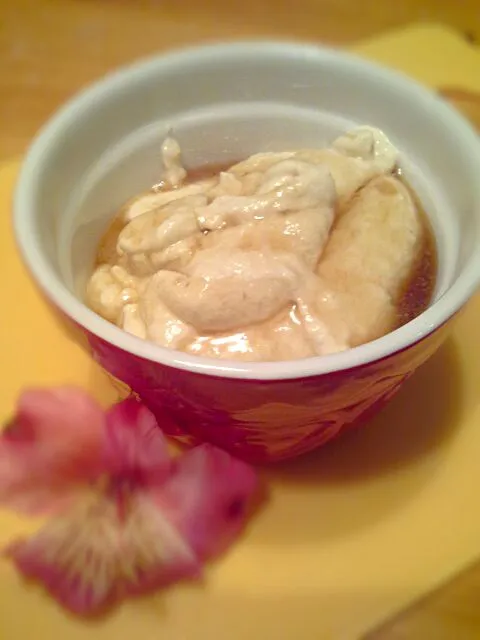 Banana maple cashew pudding|Fe's kitchenさん