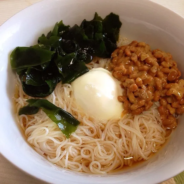 朝からぶっかけそうめん|小林 均さん