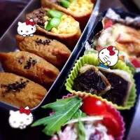 Snapdishの料理写真:旦那さま弁当|かおりんごさん