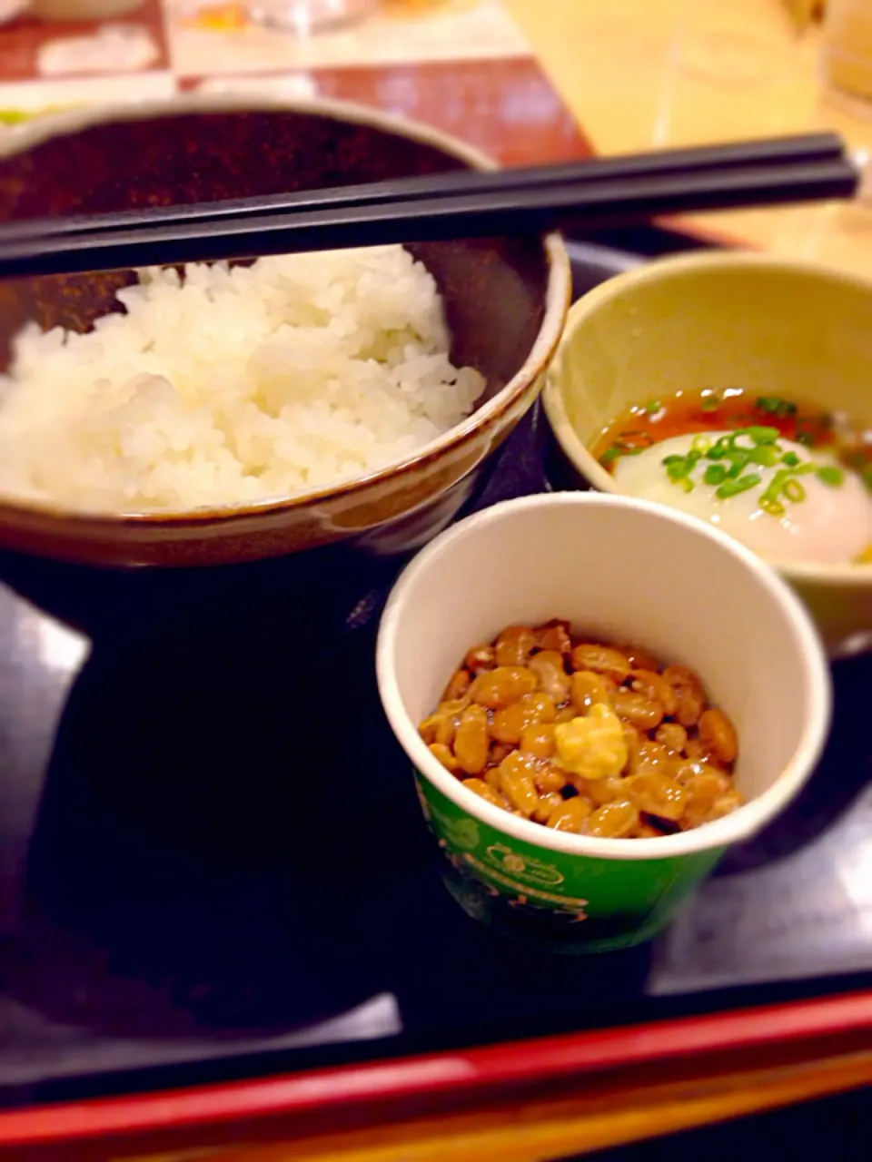 …オリジナル納豆卵丼… at the Jonathsn's|Atsuko Takahashiさん