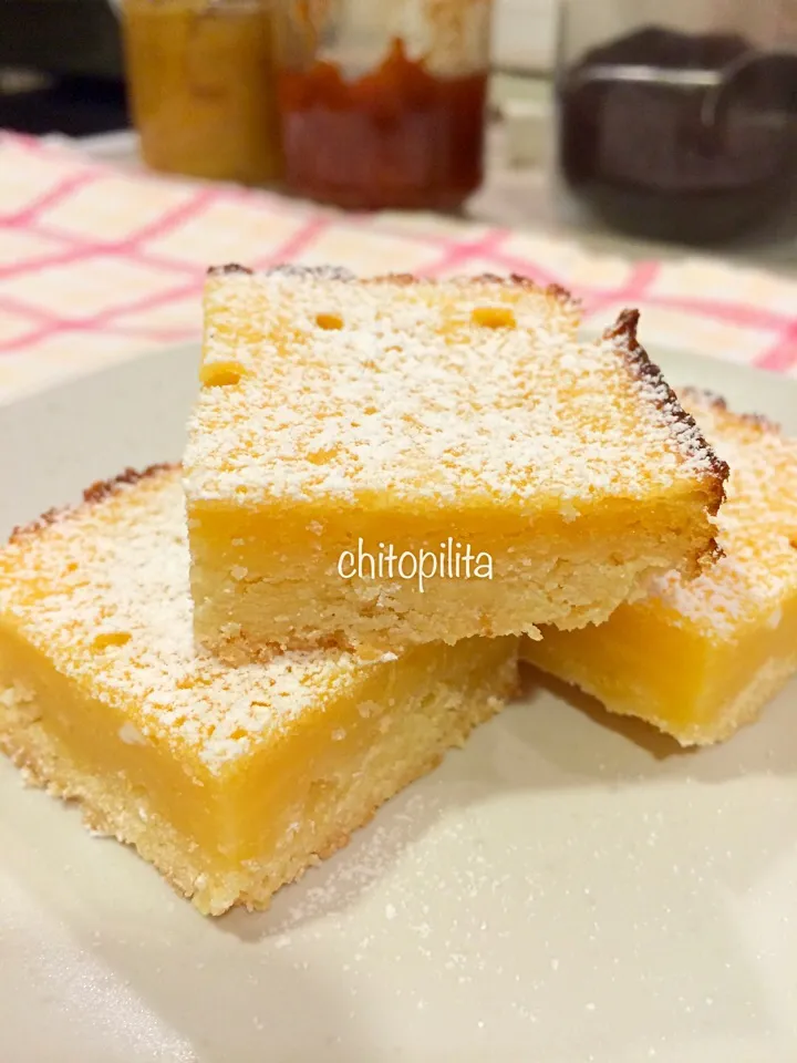 Snapdishの料理写真:Lemon square|chitopilitaさん