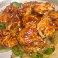 鶏胸肉の味噌マヨ焼き