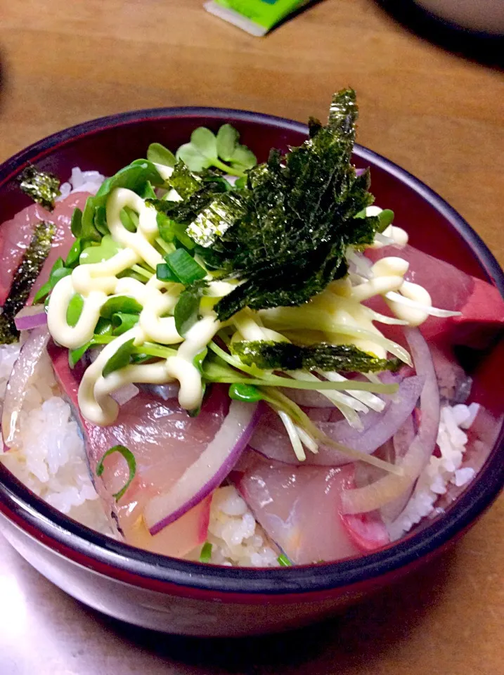 ハマチ丼♫(^_^)v|Norio Fukudaさん