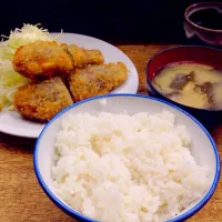 茄子の肉挟み揚げ定食|Kiminori Yoneyamaさん