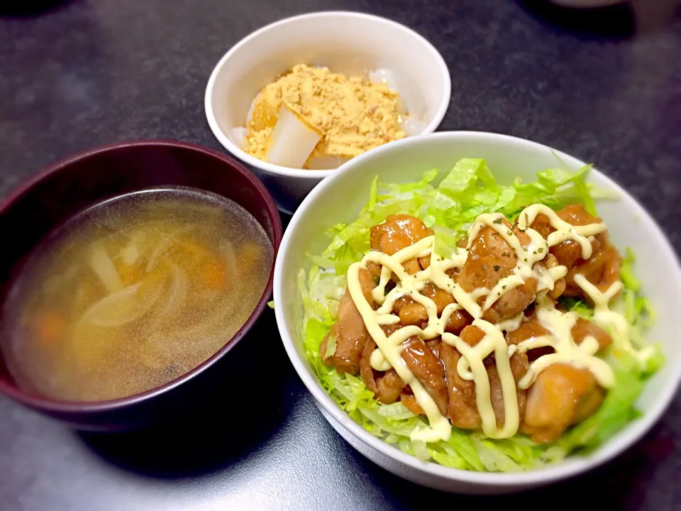 照り焼きチキン丼|はなちゃんさん