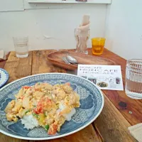 Snapdishの料理写真:イタリアンオヤコ at NONCAFE|はなはなさん