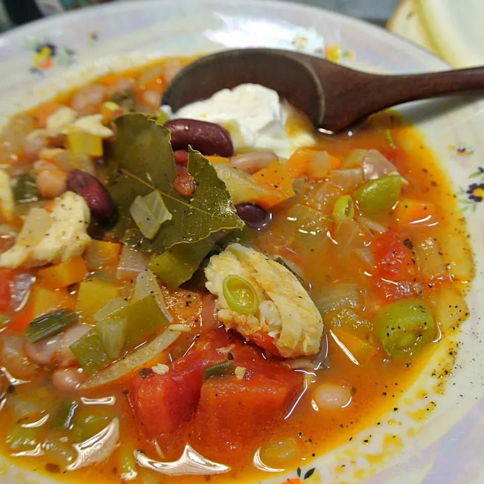 Fish Minestrone for Lunch|tayukoさん