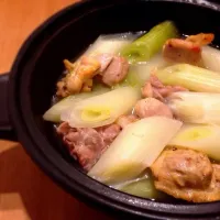 ねぎと鶏肉の蒸し煮|ジェイさん