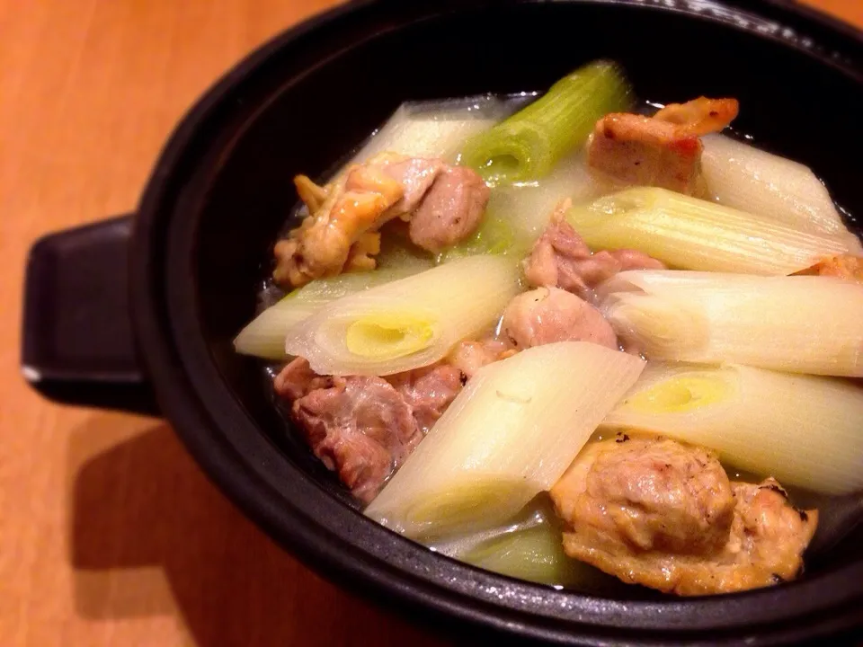 ねぎと鶏肉の蒸し煮|ジェイさん