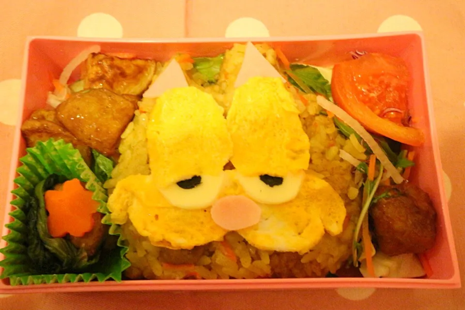 Snapdishの料理写真:Garfield bento|yuzさん