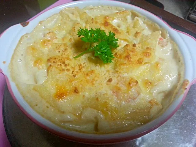 海老 マカロニグラタン MACARONI GRATIN|Analyn Austriaさん