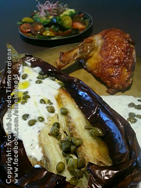 Guinea fowl
Eggplant with labne
Avocado salad|Frank&Jolanda - Eteninbeeldさん